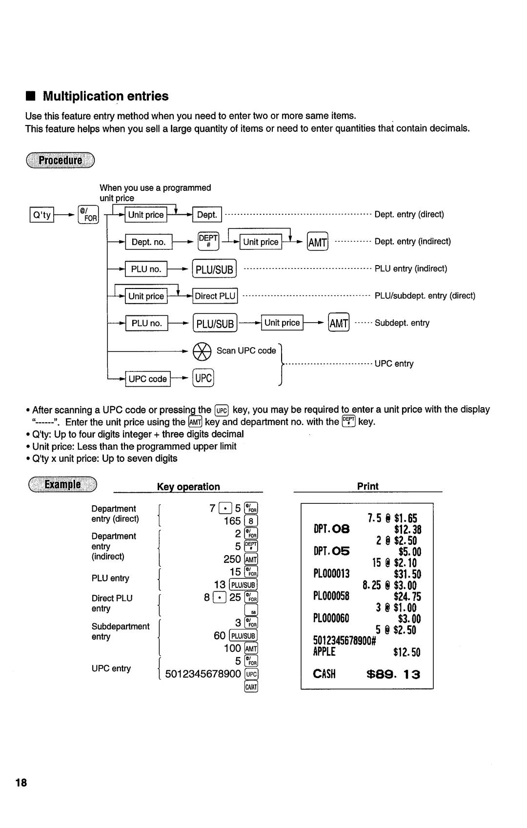 Sharp ER-A450T manual 