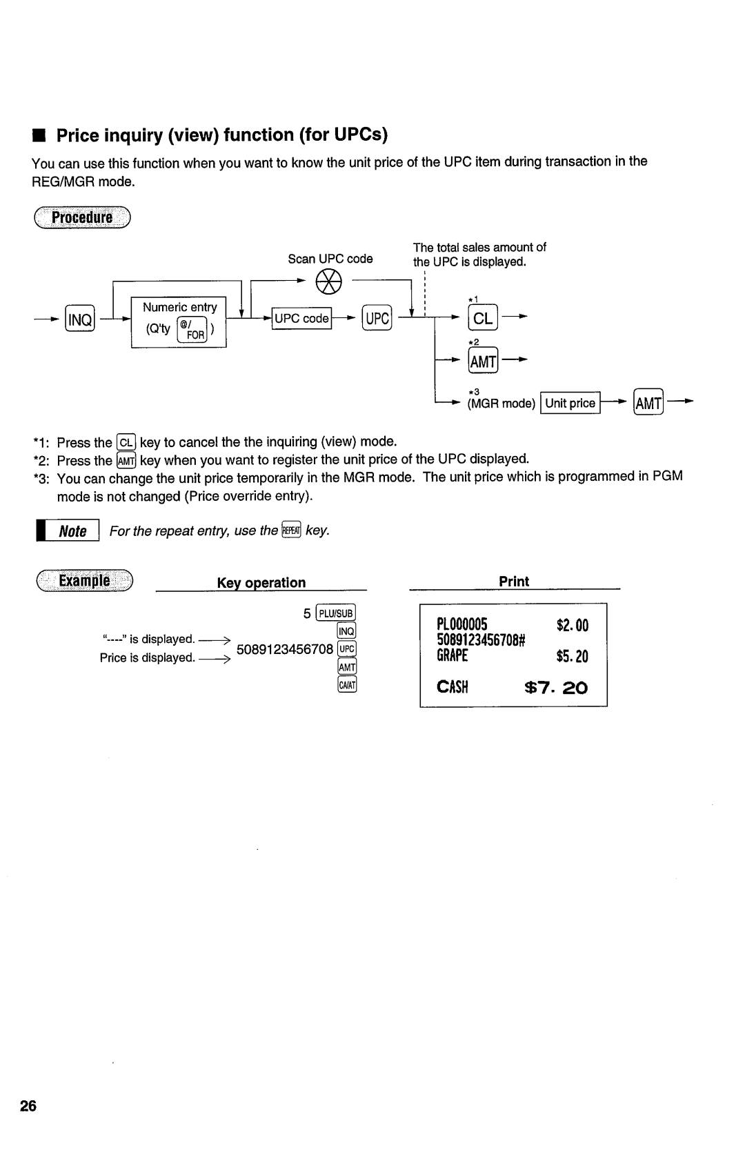 Sharp ER-A450T manual 