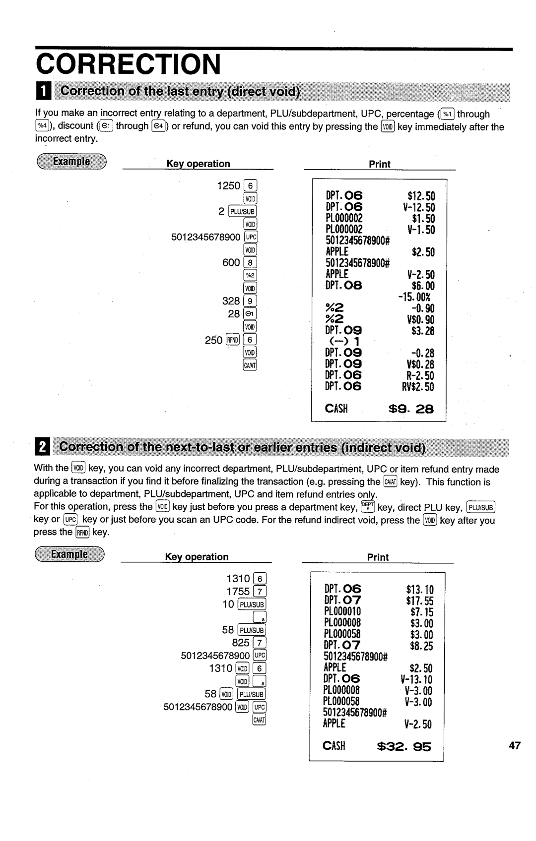 Sharp ER-A450T manual 