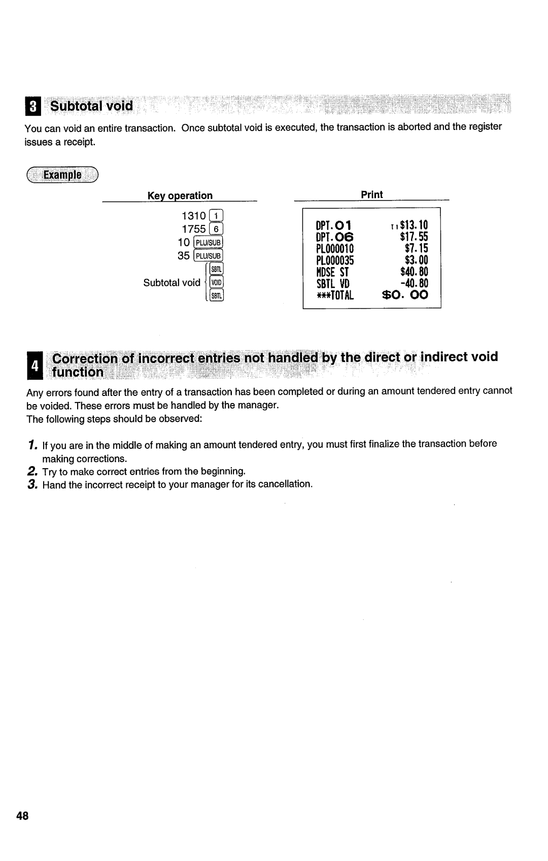 Sharp ER-A450T manual 
