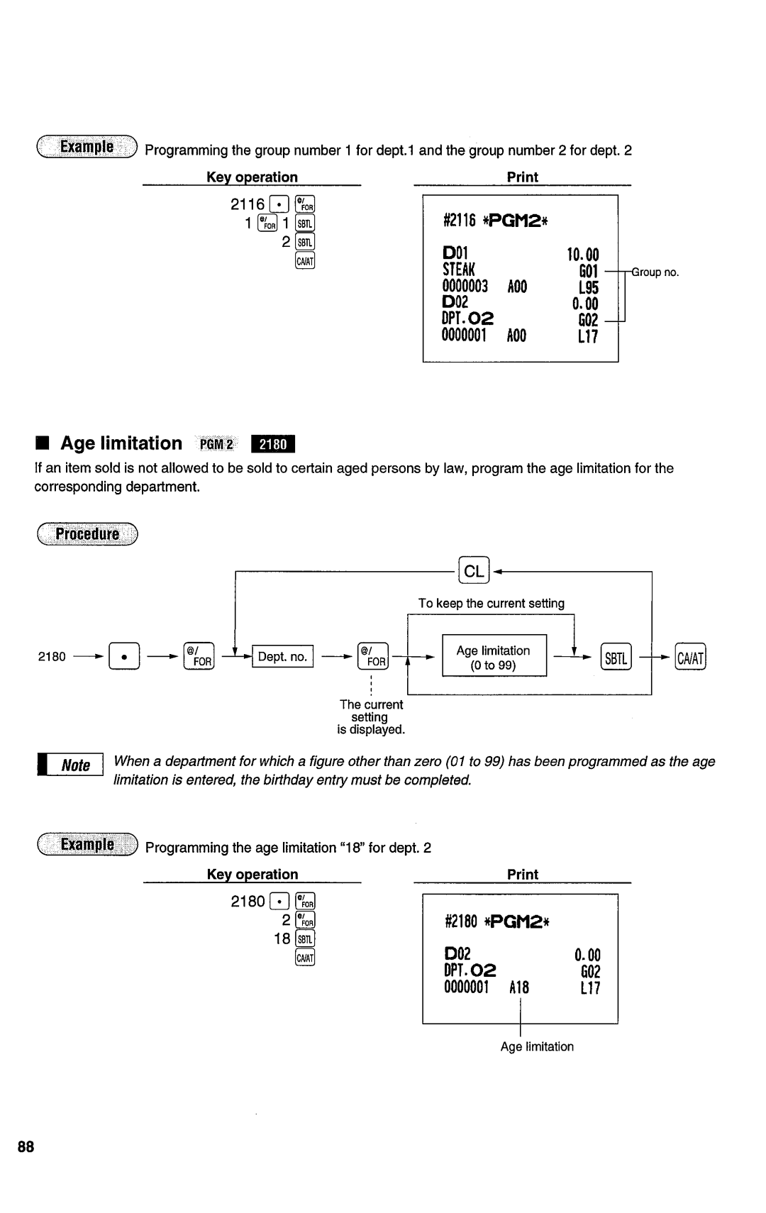 Sharp ER-A450T manual 