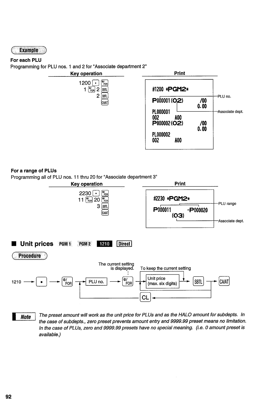 Sharp ER-A450T manual 