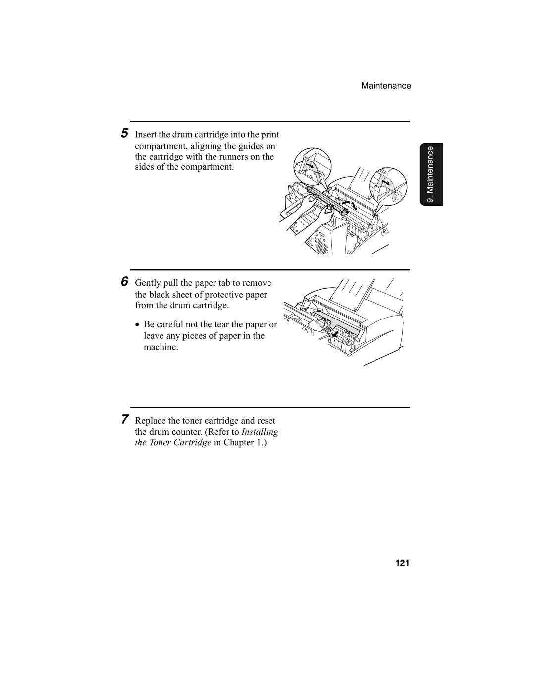 Sharp FO-2970M operation manual 121 