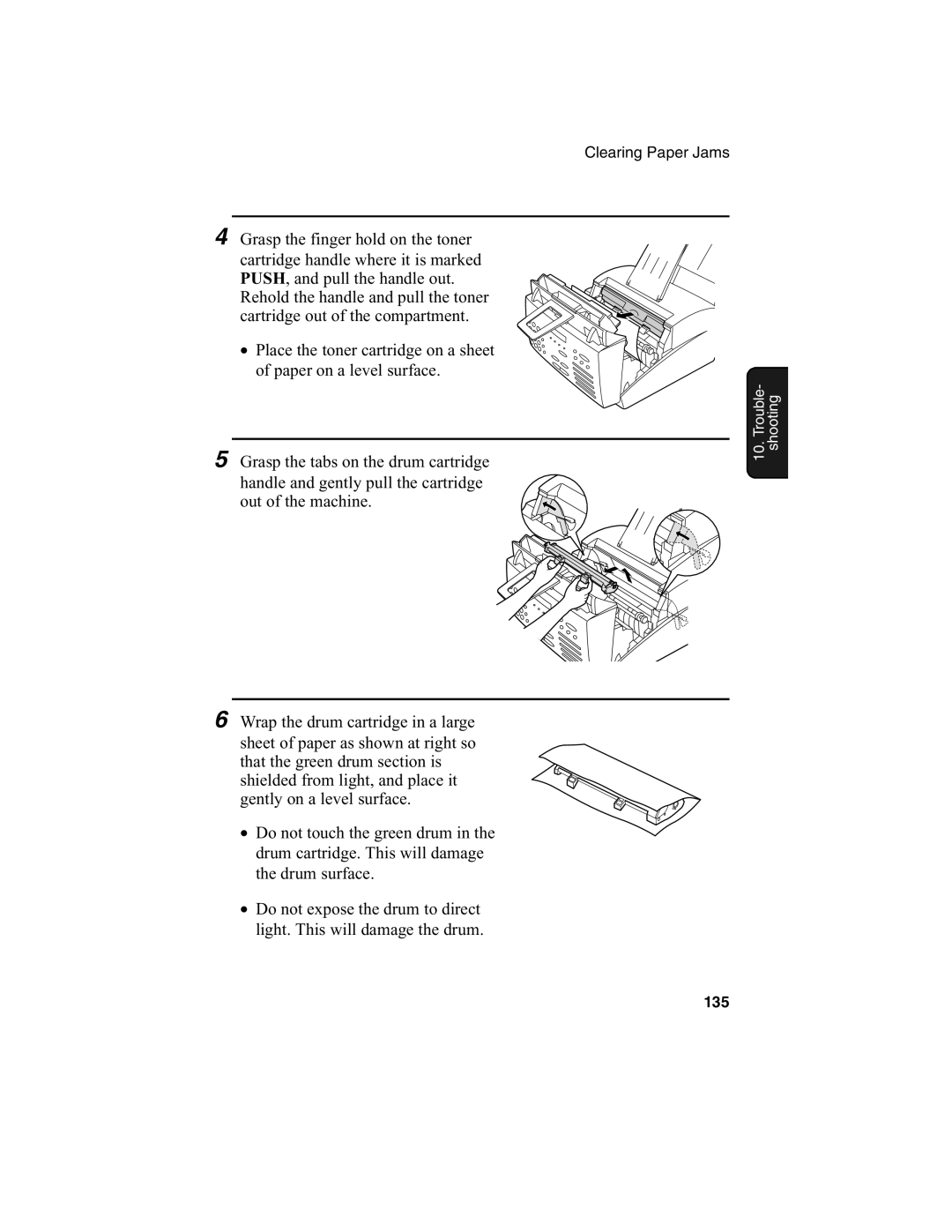 Sharp FO-2970M operation manual 135 