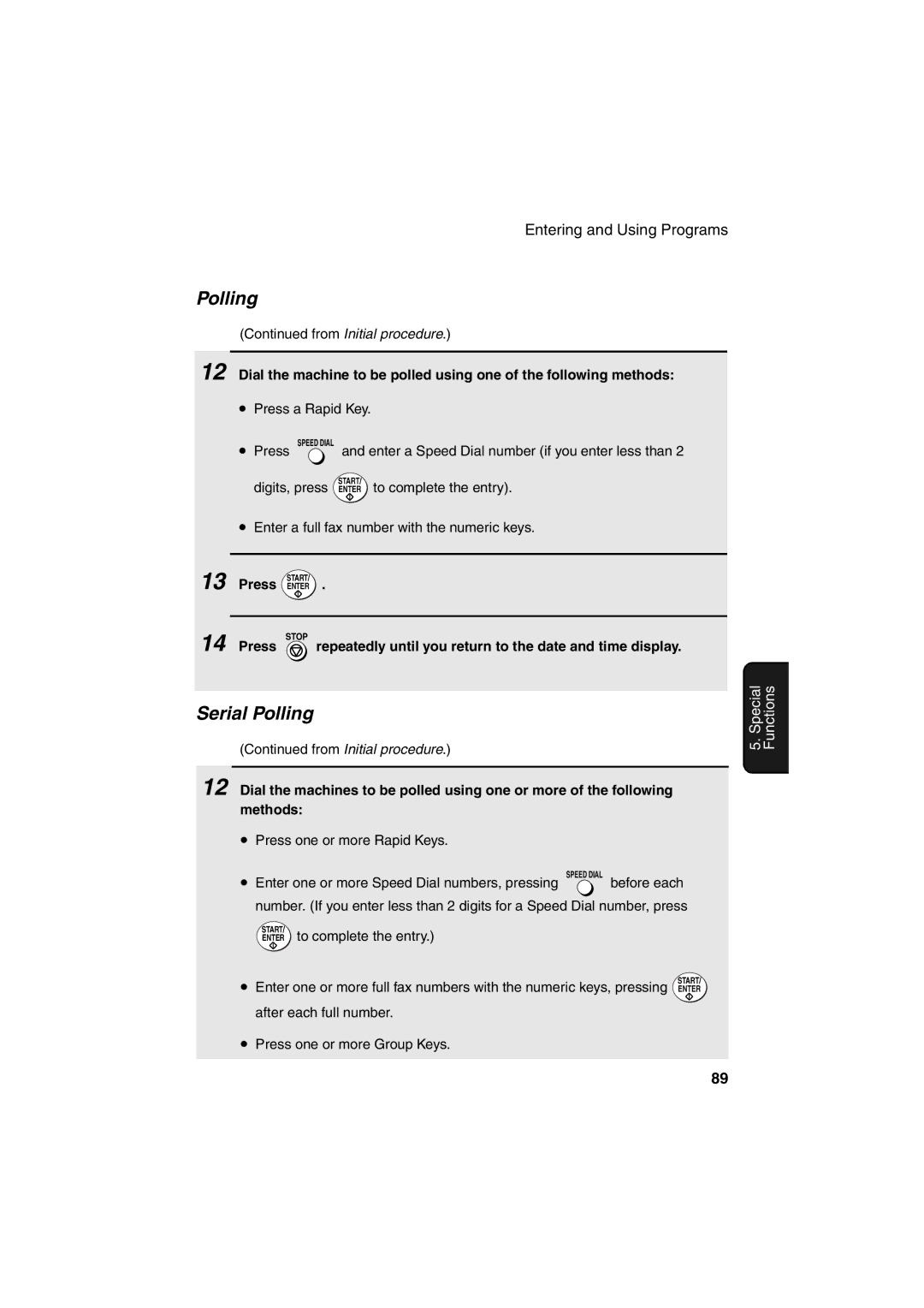 Sharp FO-4400 operation manual After each full number Press one or more Group Keys 