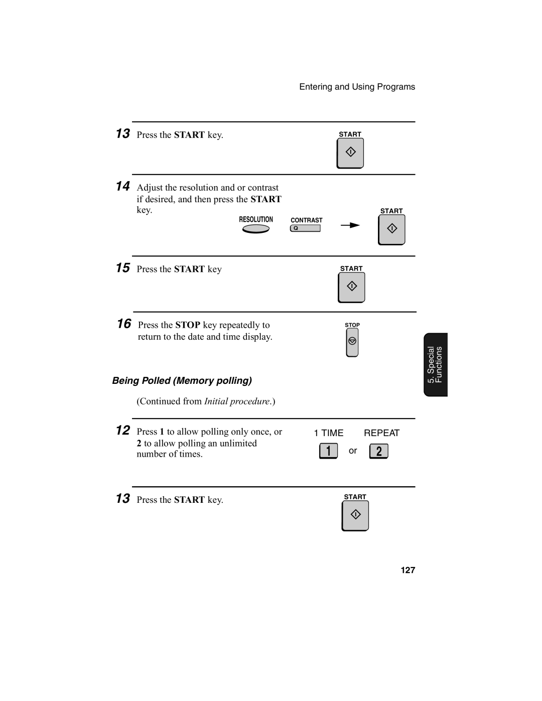 Sharp FO-4650, FO-4970 operation manual Press the Stop key repeatedly to 