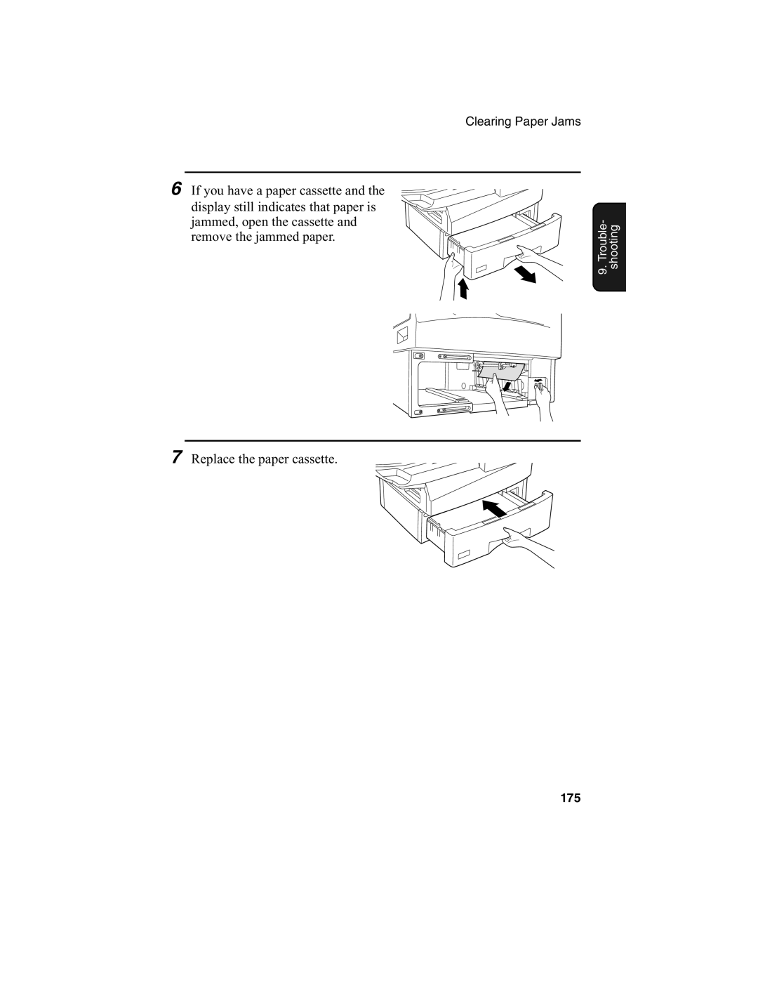 Sharp FO-4650, FO-4970 operation manual 175 