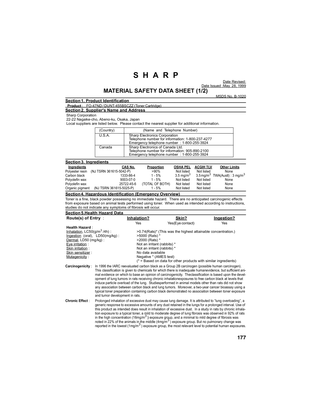 Sharp FO-4650, FO-4970 operation manual A R P 