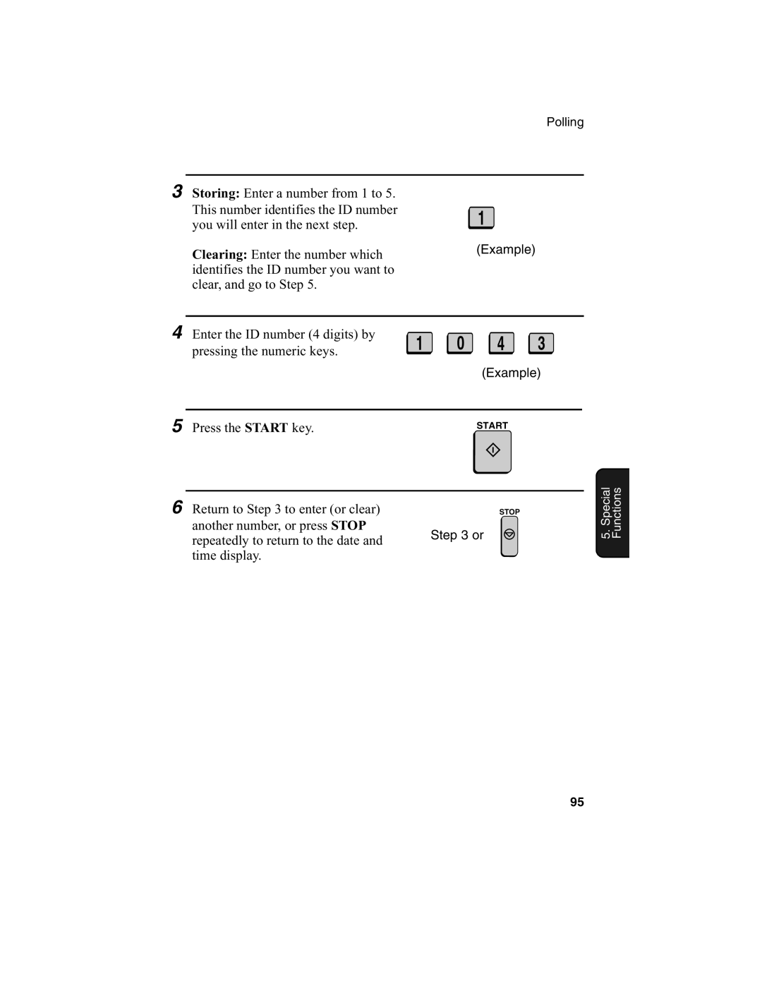 Sharp FO-4650, FO-4970 operation manual Return to to enter or clear 