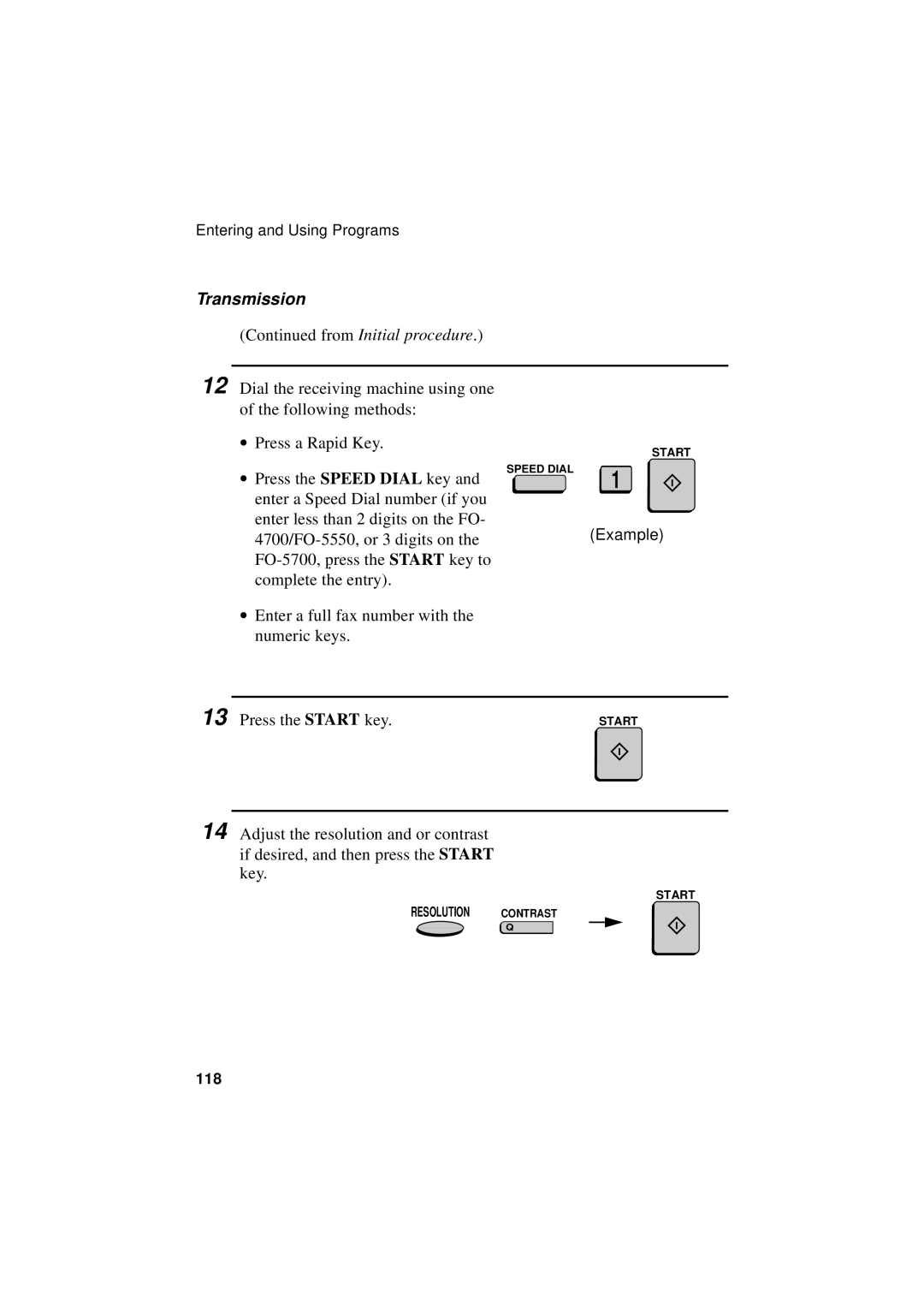 Sharp FO-5700, FO-4700, FO-5550 operation manual 118 