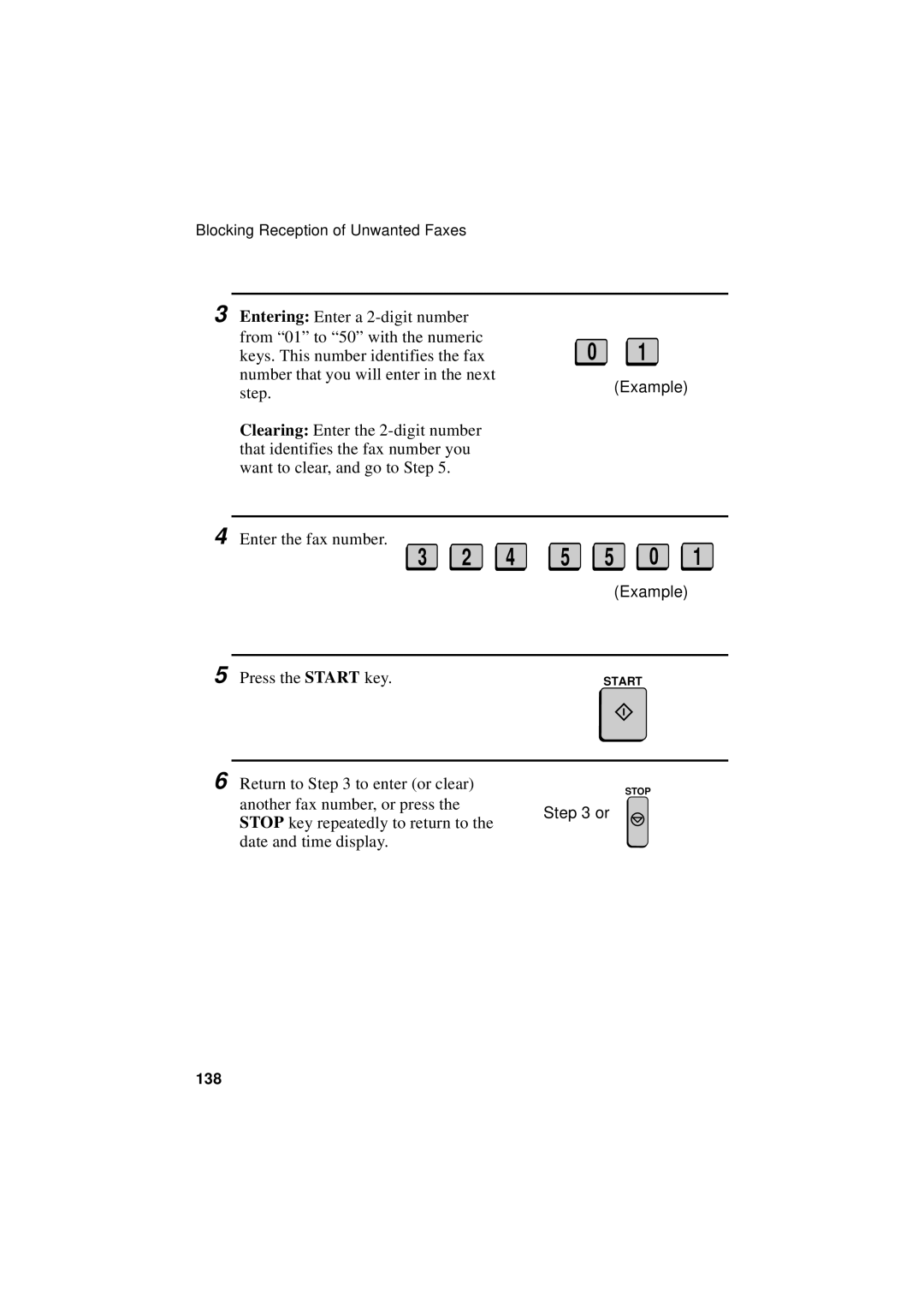 Sharp FO-5550, FO-5700, FO-4700 operation manual Enter the fax number 