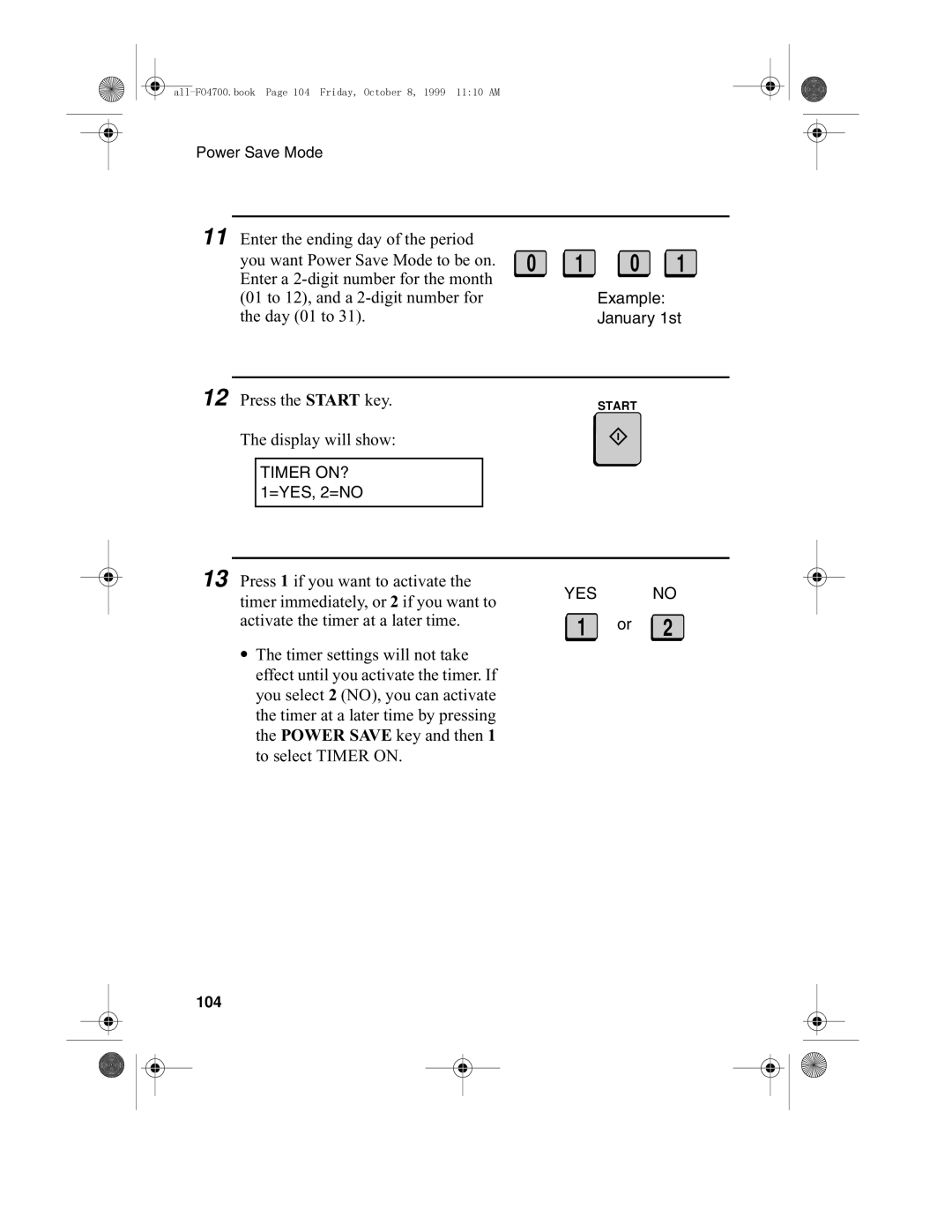 Sharp FO-4700, FO-5700 operation manual 104 