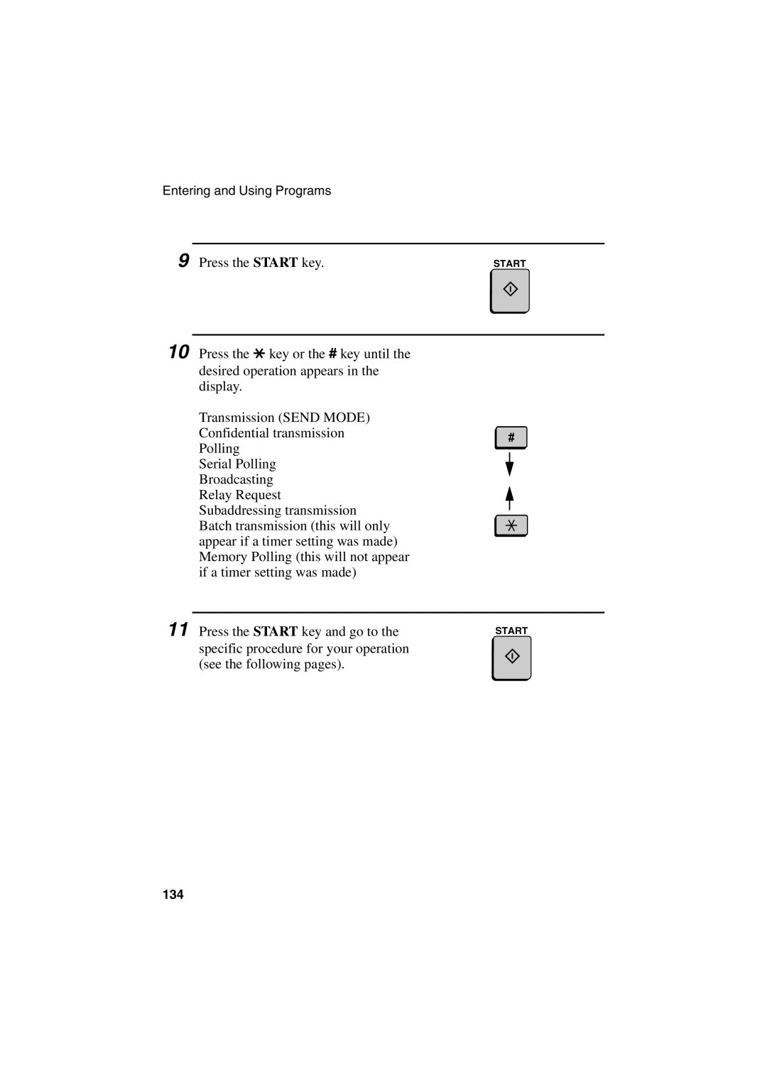 Sharp FO-6700 operation manual 134 