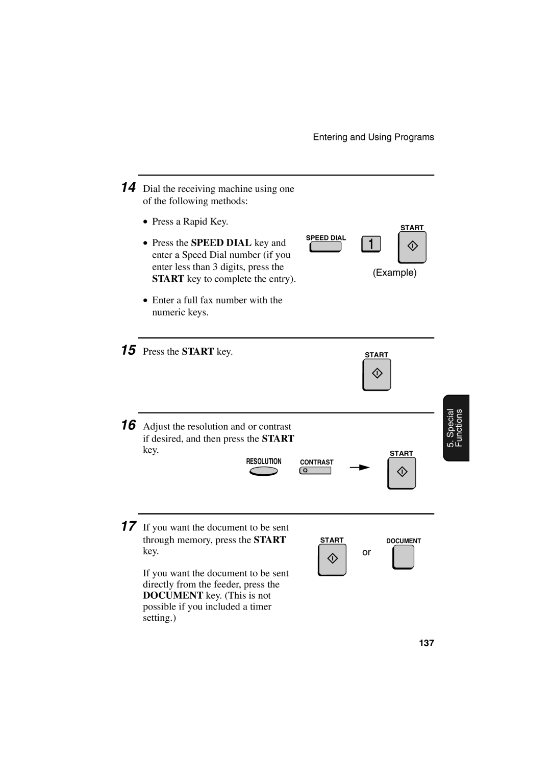 Sharp FO-6700 operation manual 137 