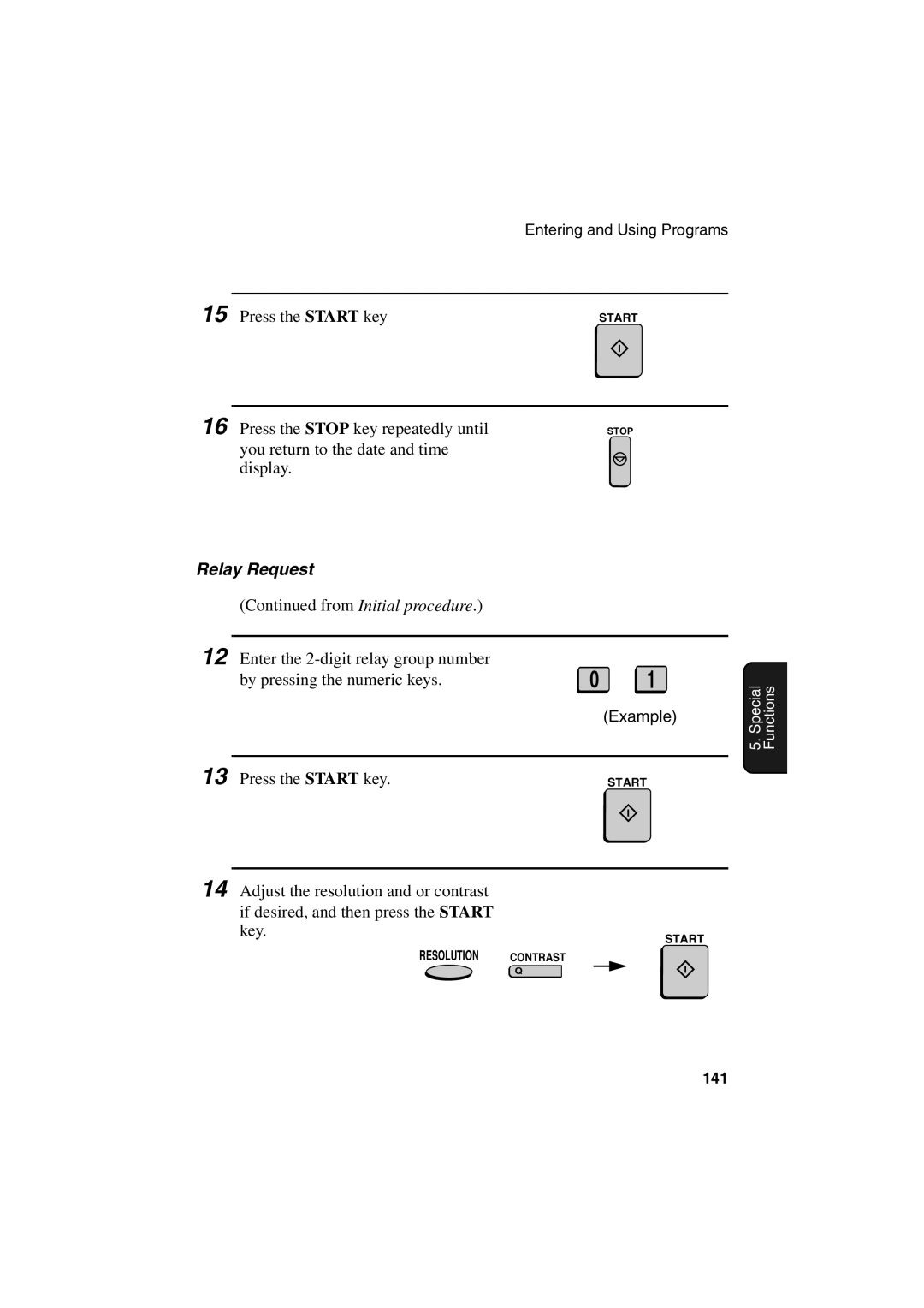 Sharp FO-6700 operation manual 141 