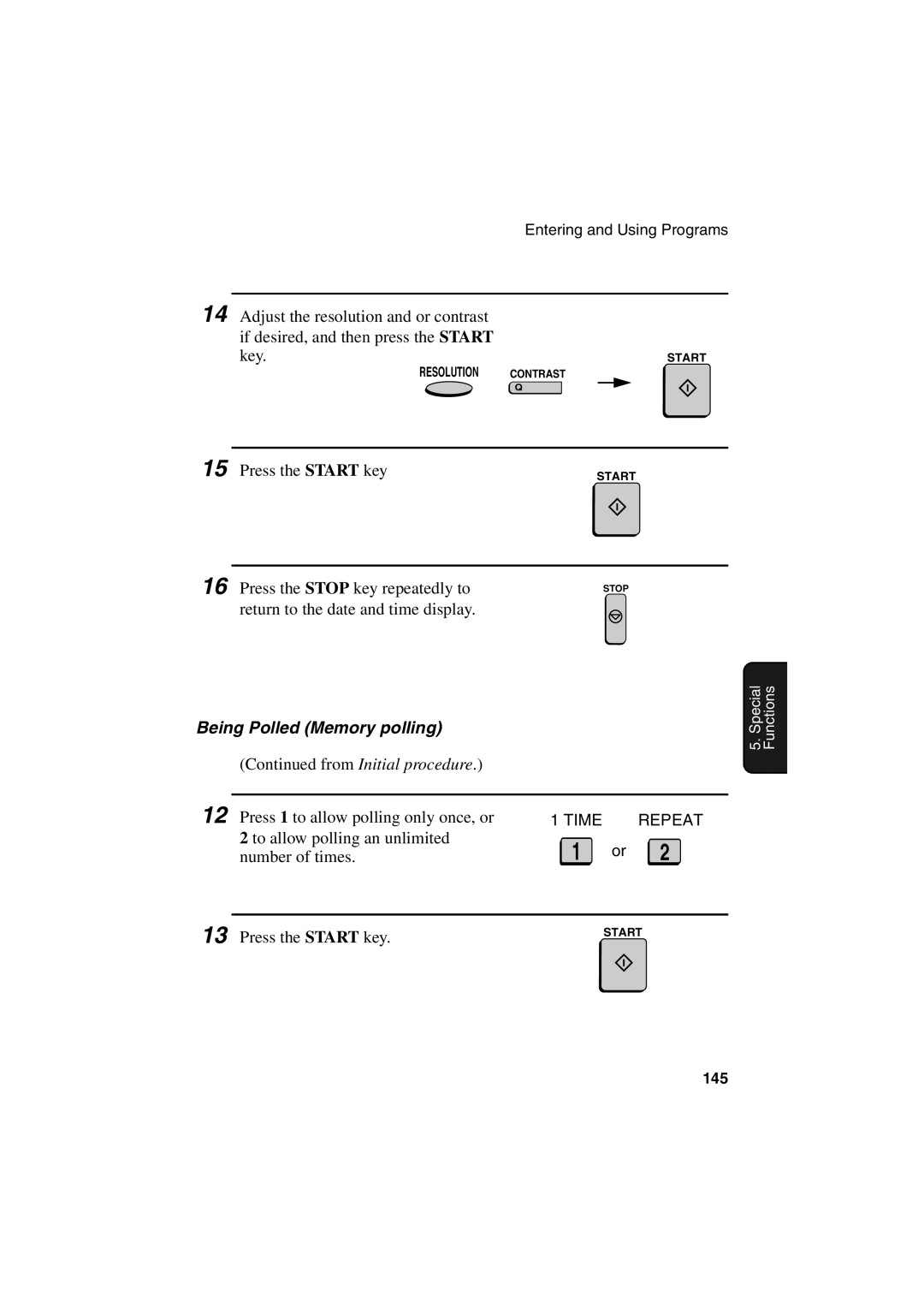 Sharp FO-6700 operation manual 145 