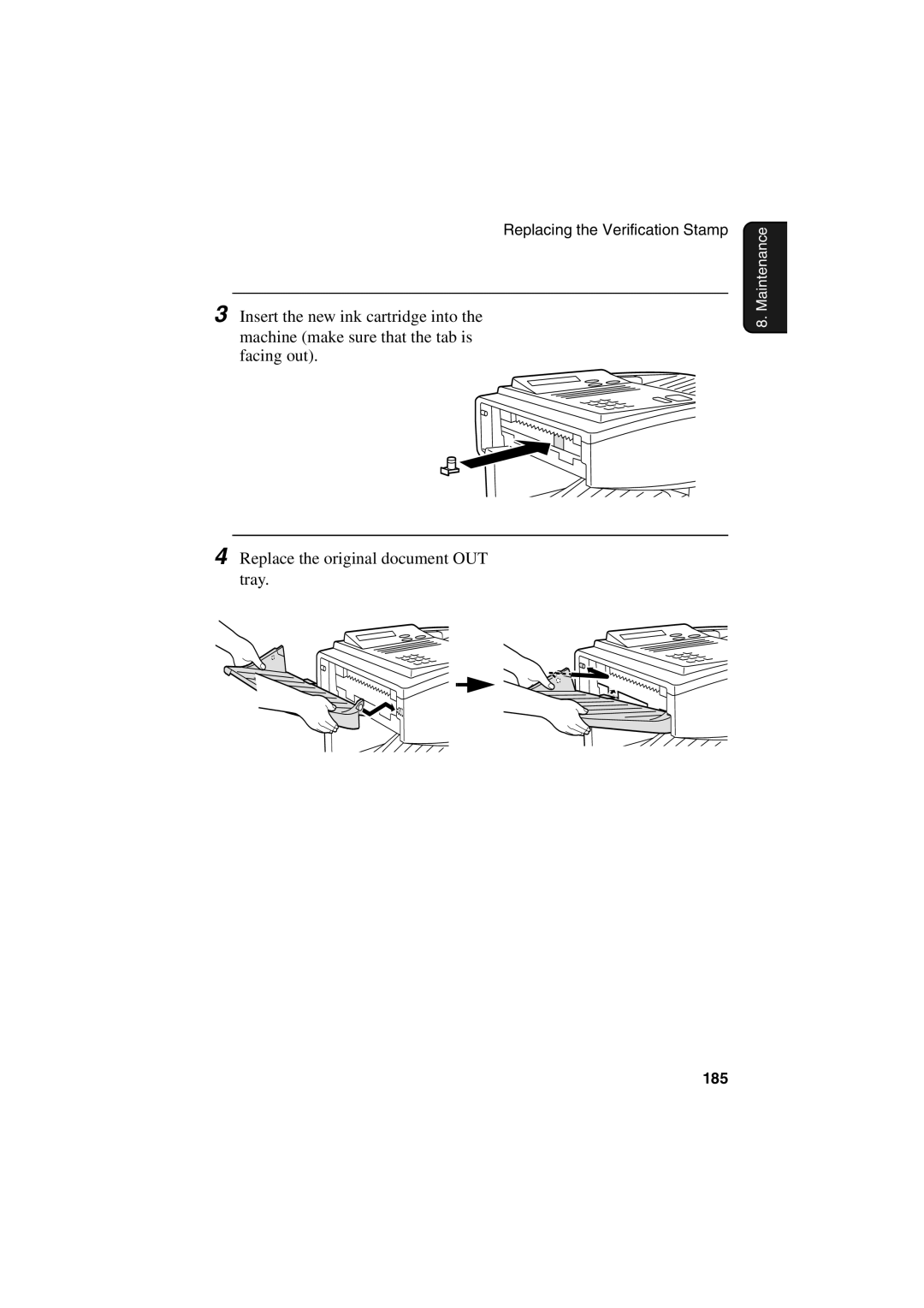 Sharp FO-6700 operation manual 185 