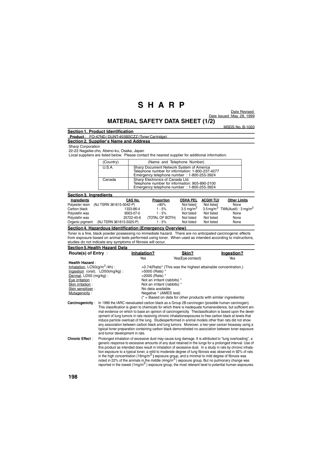 Sharp FO-6700 operation manual A R P 