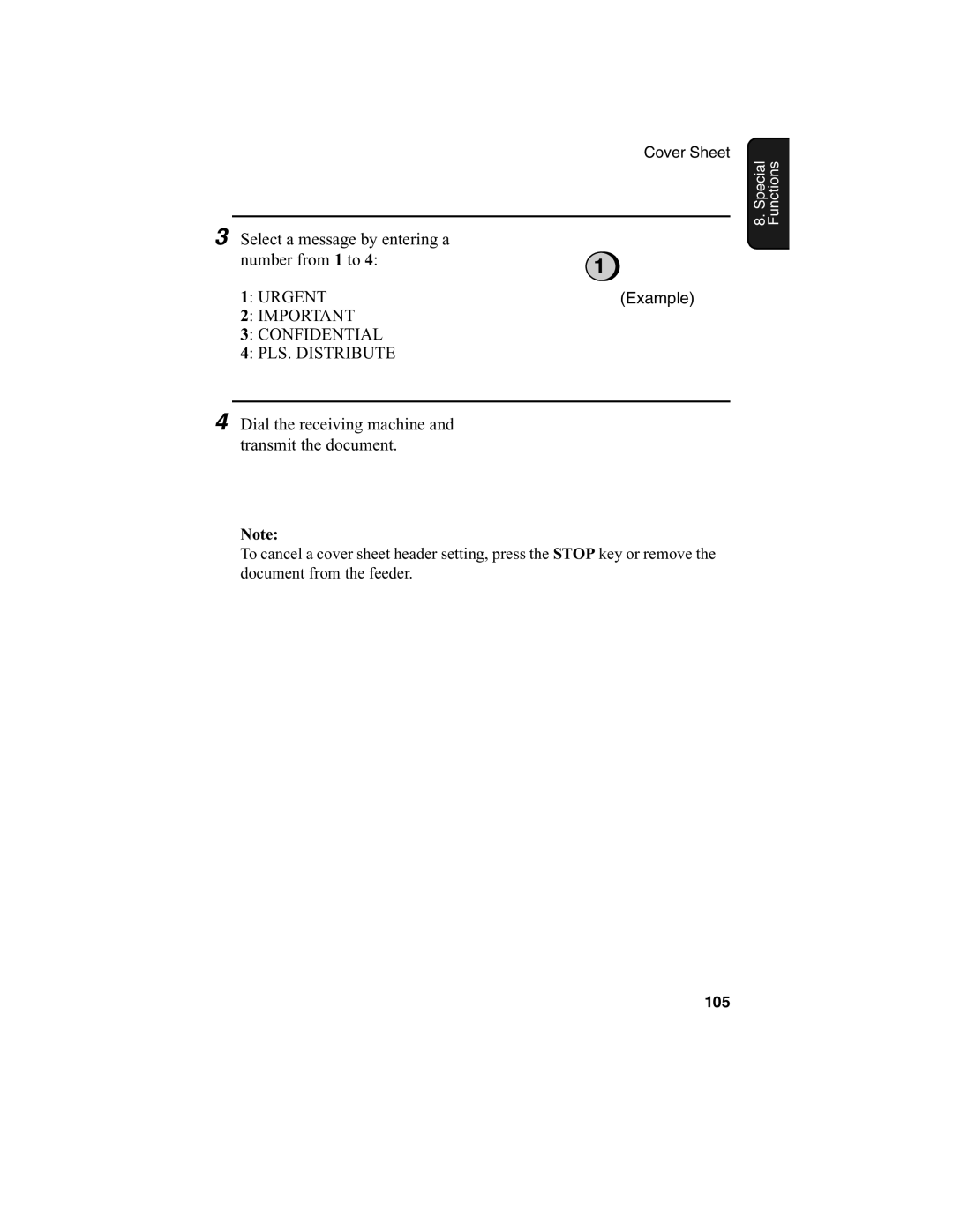 Sharp FO-775L manual Urgent 