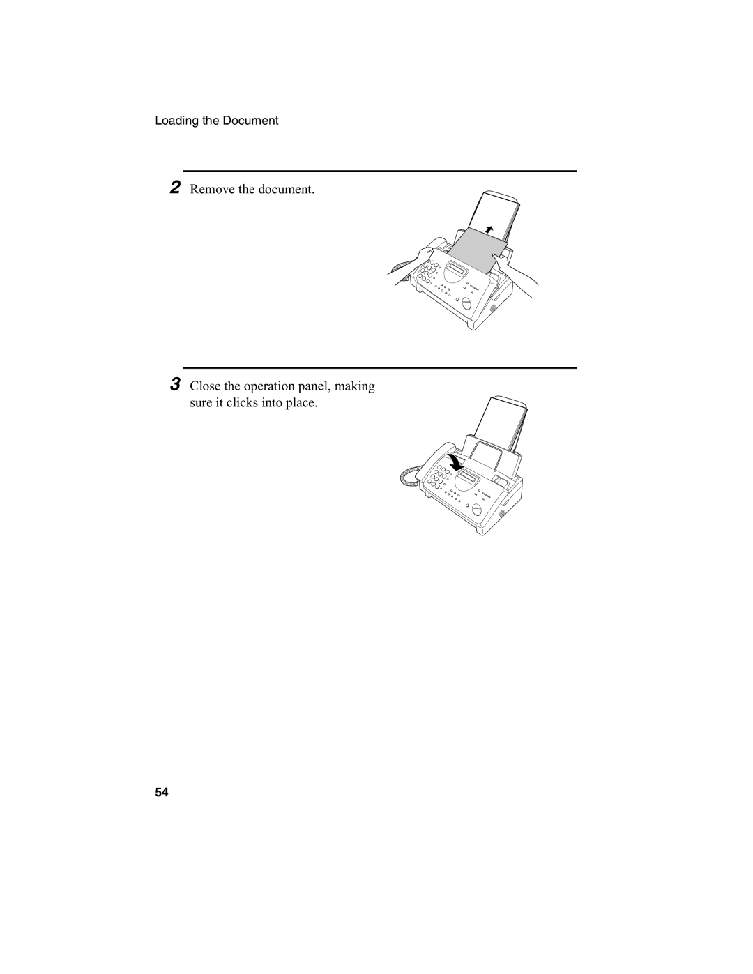 Sharp FO-775L manual Loading the Document 