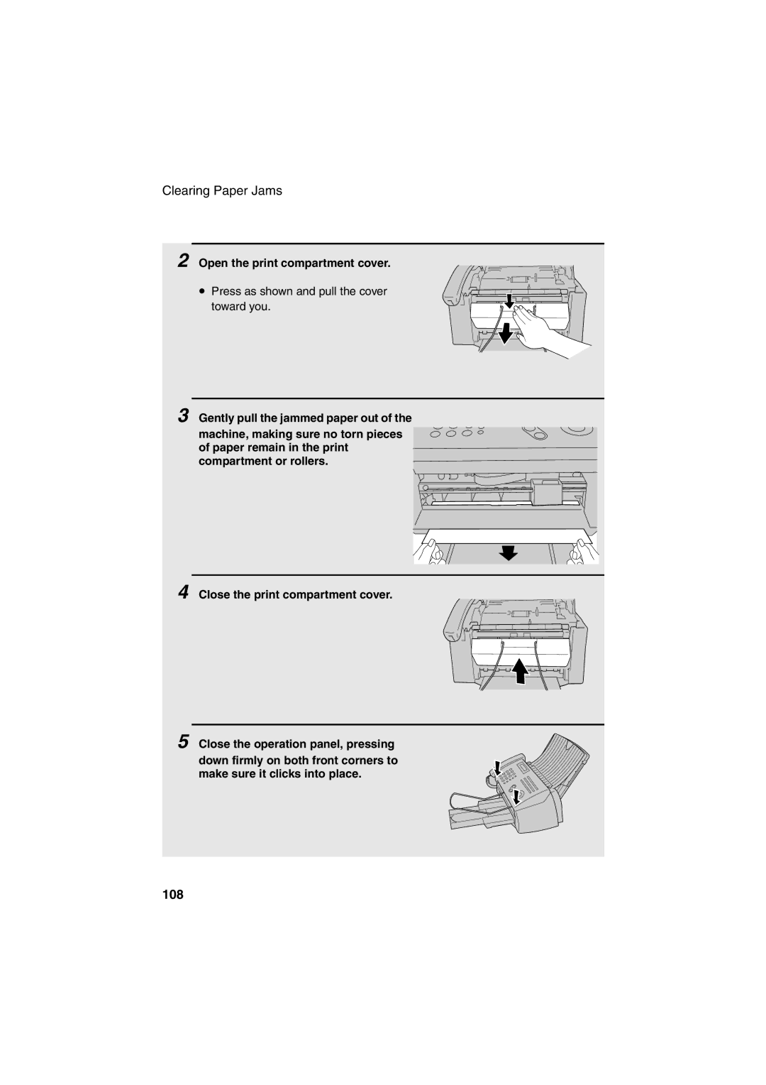 Sharp FO-B1600 operation manual 108 