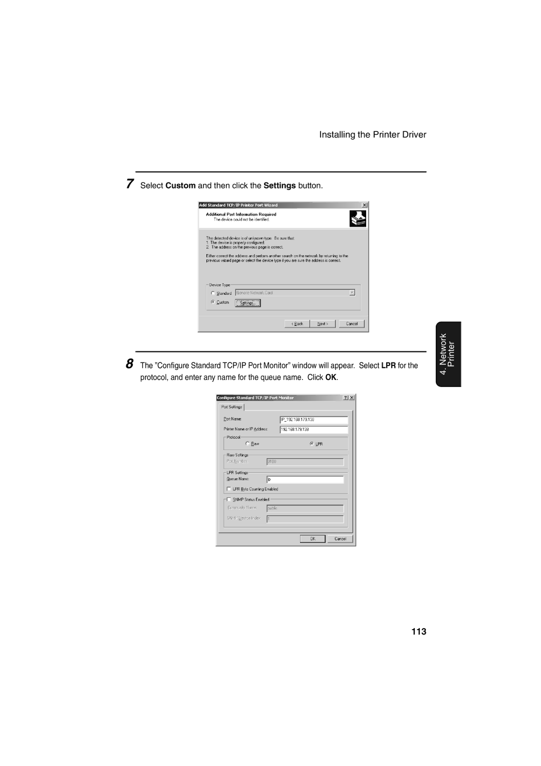 Sharp FO-DC500 operation manual 113 