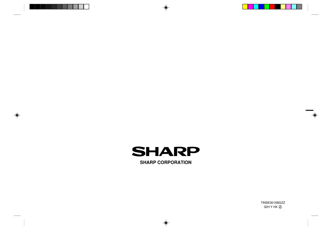 Sharp HT-CN300W operation manual Sharp Corporation 