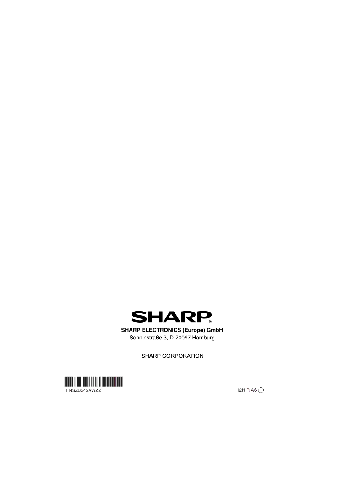 Sharp HT-SB60 operation manual TINSZB342AWZZ 