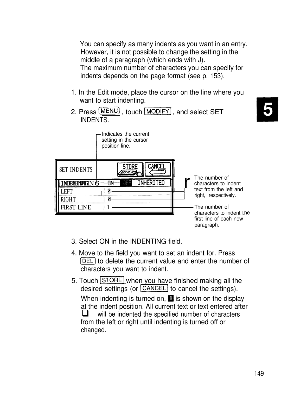 Sharp IQ-8900, IQ-8920 manual III Left 