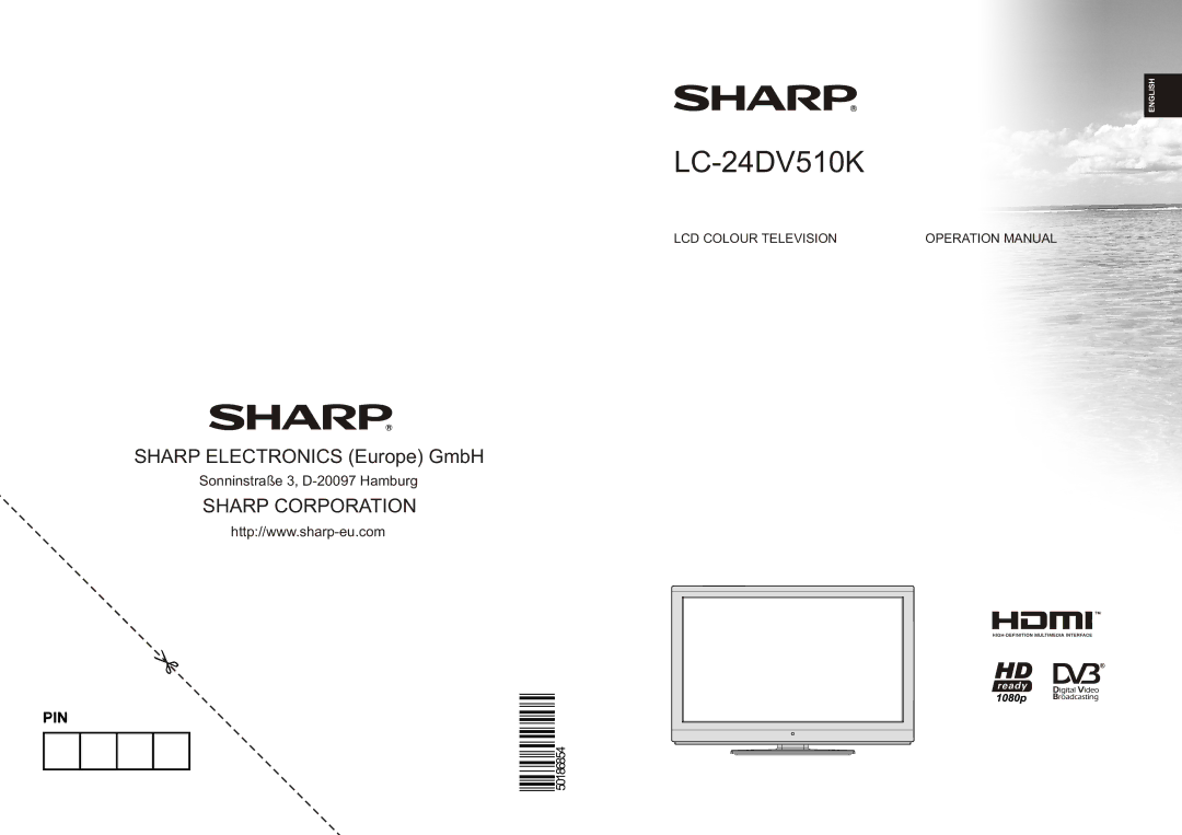 Sharp LC-24DV510K operation manual 