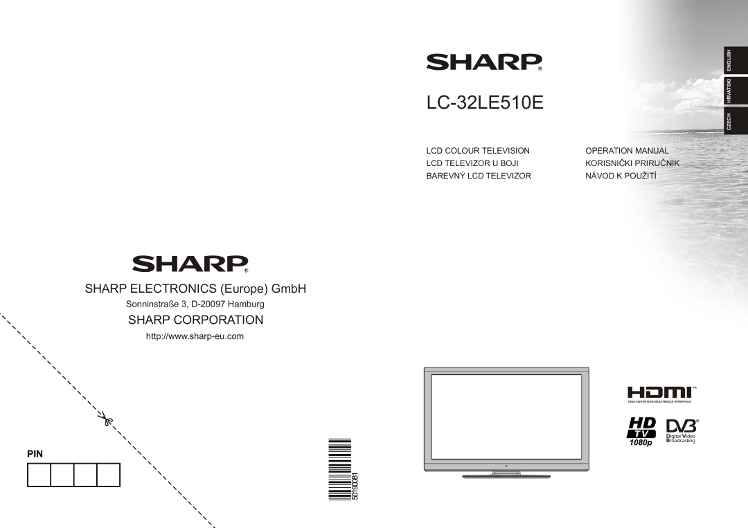 Sharp LC-32LE510E operation manual 