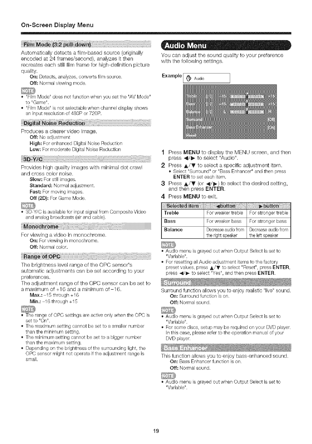 Sharp LC-32SB24U operation manual Variable 