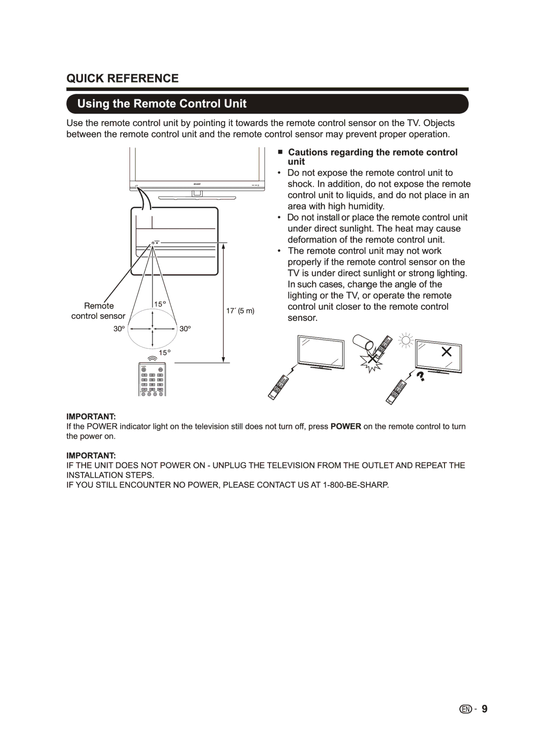 Sharp LC-40LE433U, LC-40LE431U manual 