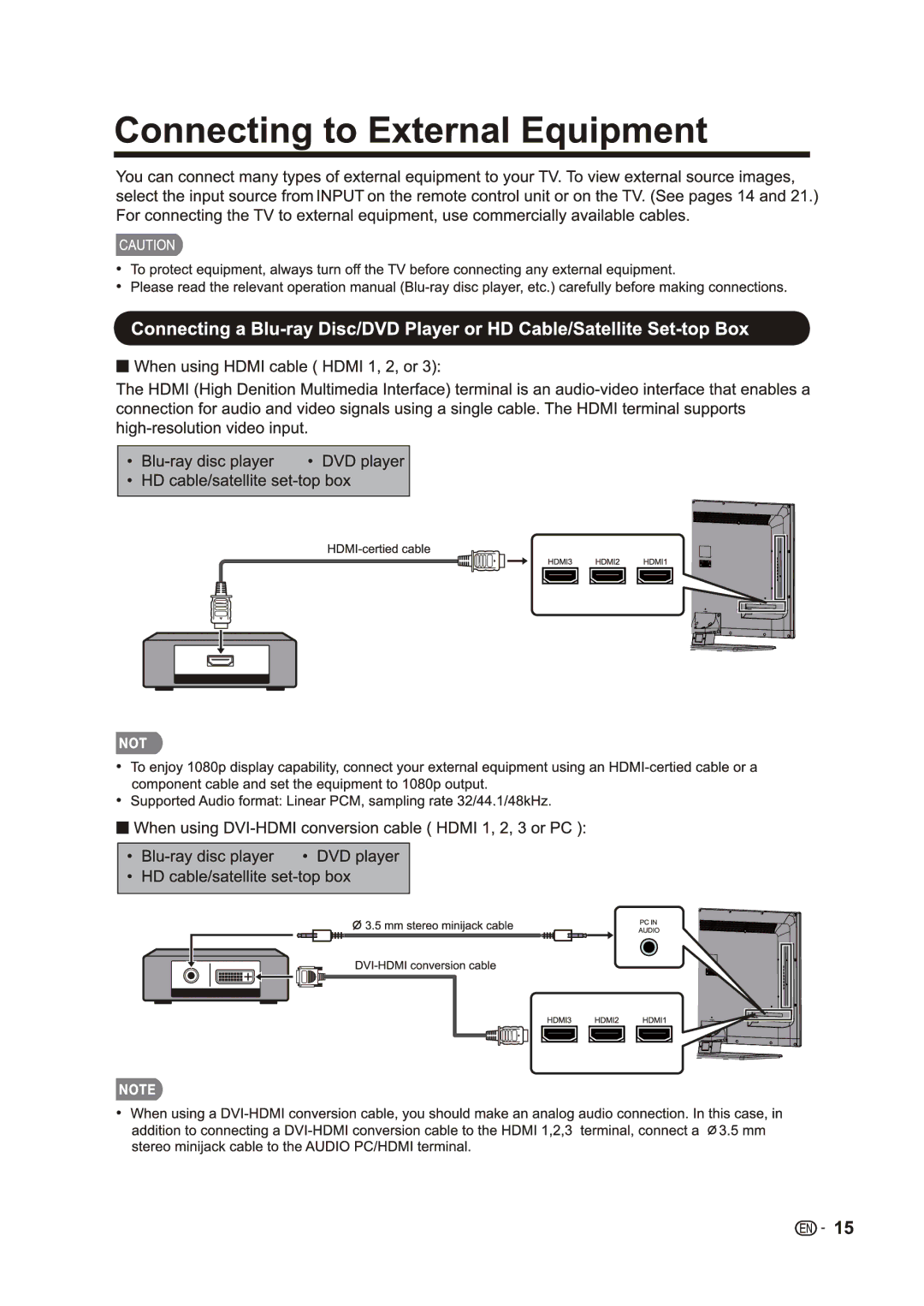 Sharp LC-40LE433U, LC-40LE431U manual 