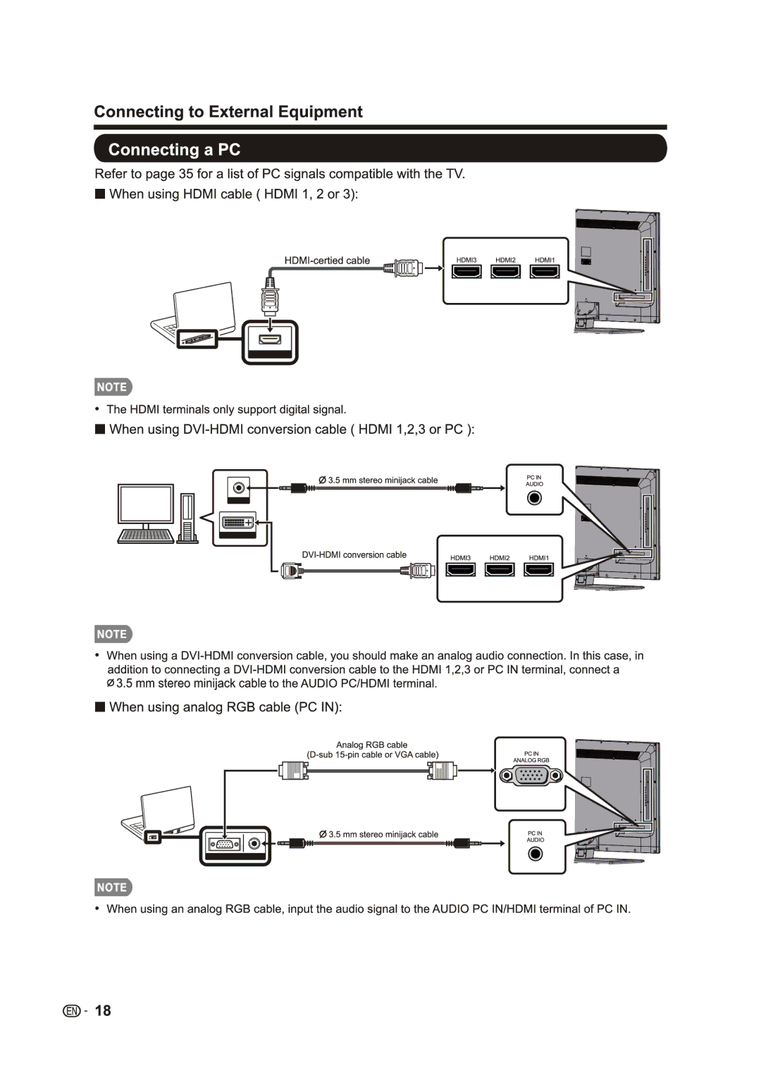 Sharp LC-40LE431U, LC-40LE433U manual 