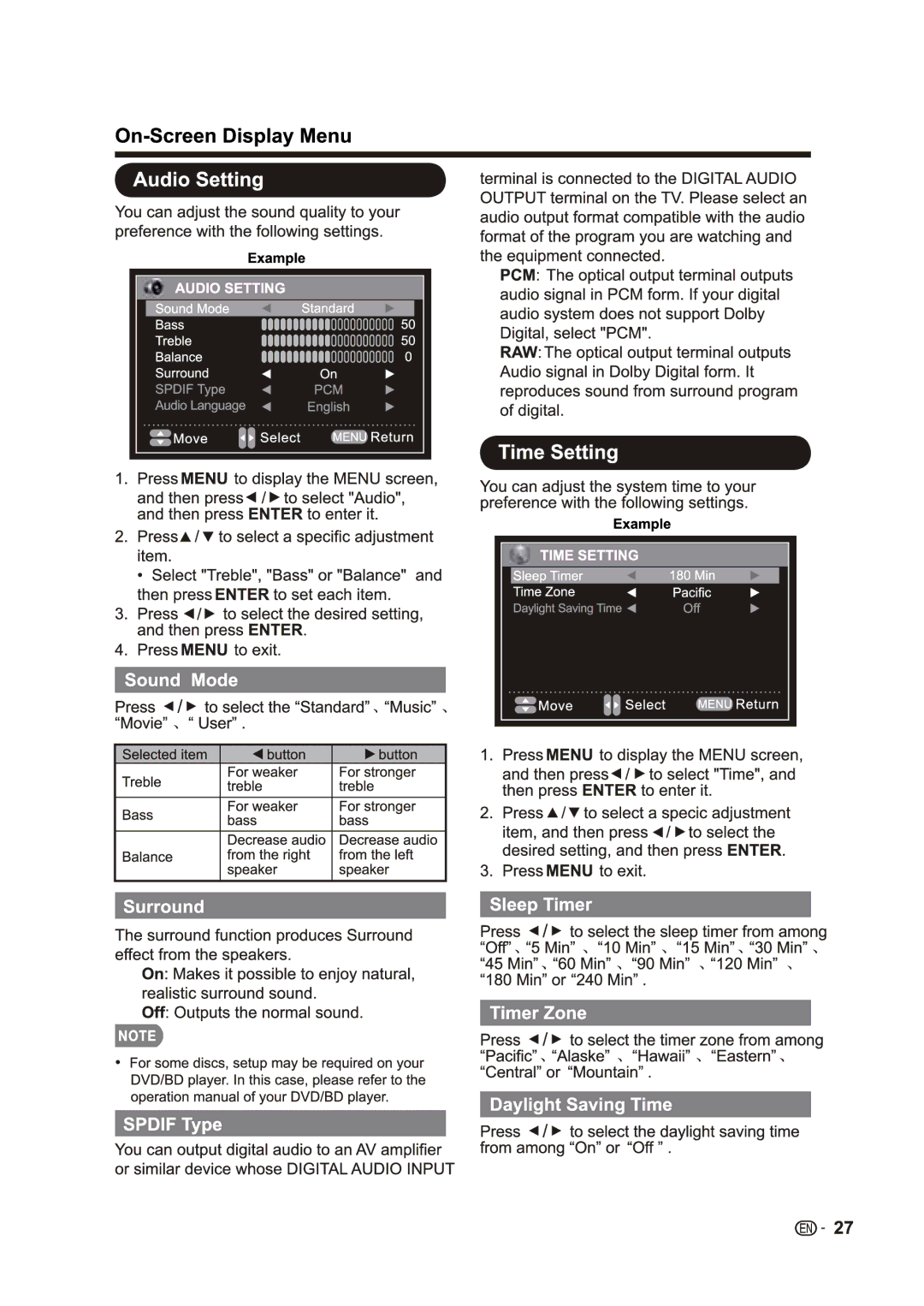 Sharp LC-40LE433U, LC-40LE431U manual 