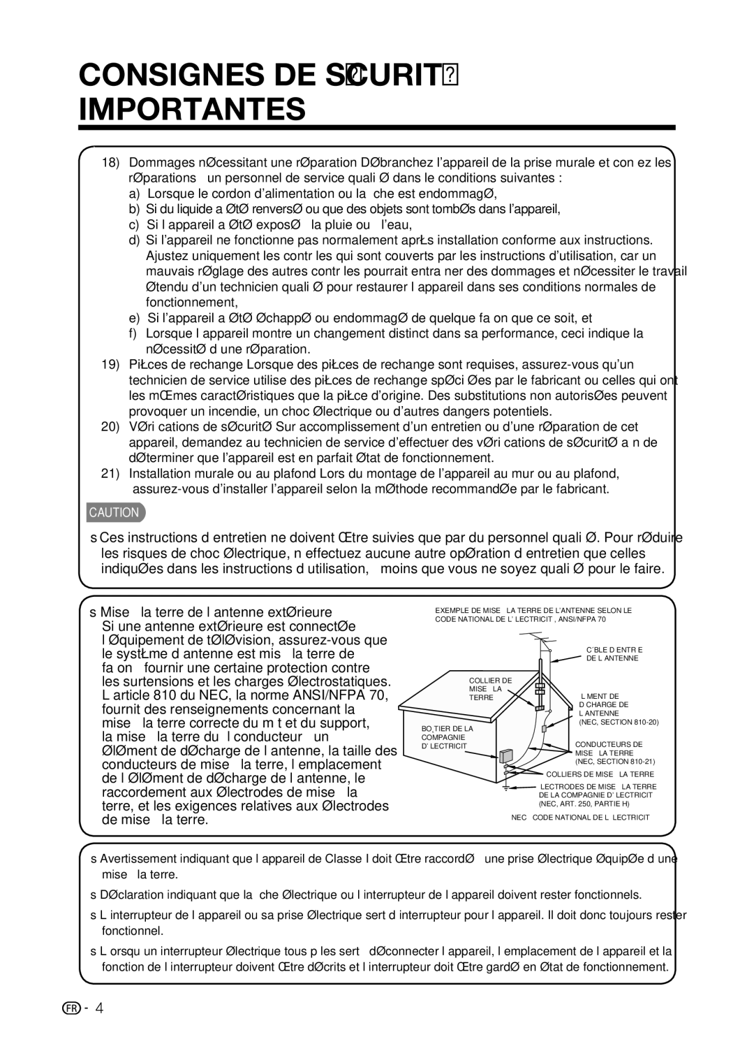 Sharp LC-42D69U, LC-32D59U operation manual Fournit des renseignements concernant la 