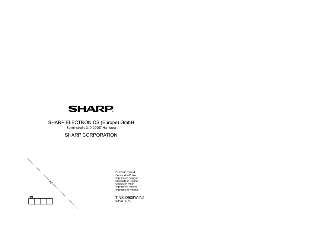 Sharp LC-52DH77E, LC-52DH77S, LC-42DH77S, LC-42DH77E, LC-46DH77S, LC-46DH77E, LC-32DH77E, LC-32DH77S Sharp Corporation 