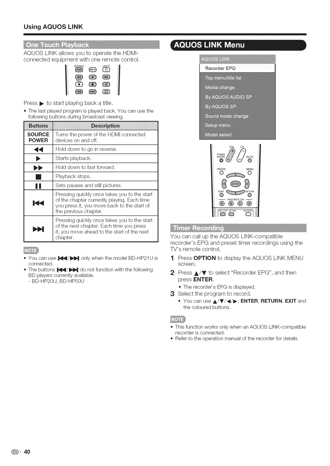 Sharp LC-46LE700, LC-52LE700, LC-40LE700 operation manual Source, Power 