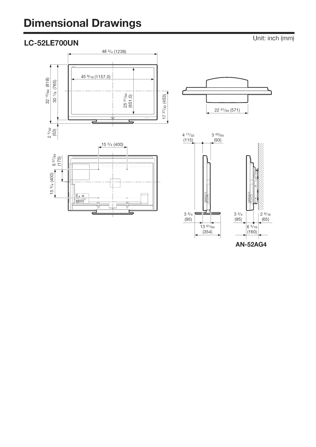 Sharp LC-52LE700, LC-40LE700, LC-46LE700 operation manual 11I7t 