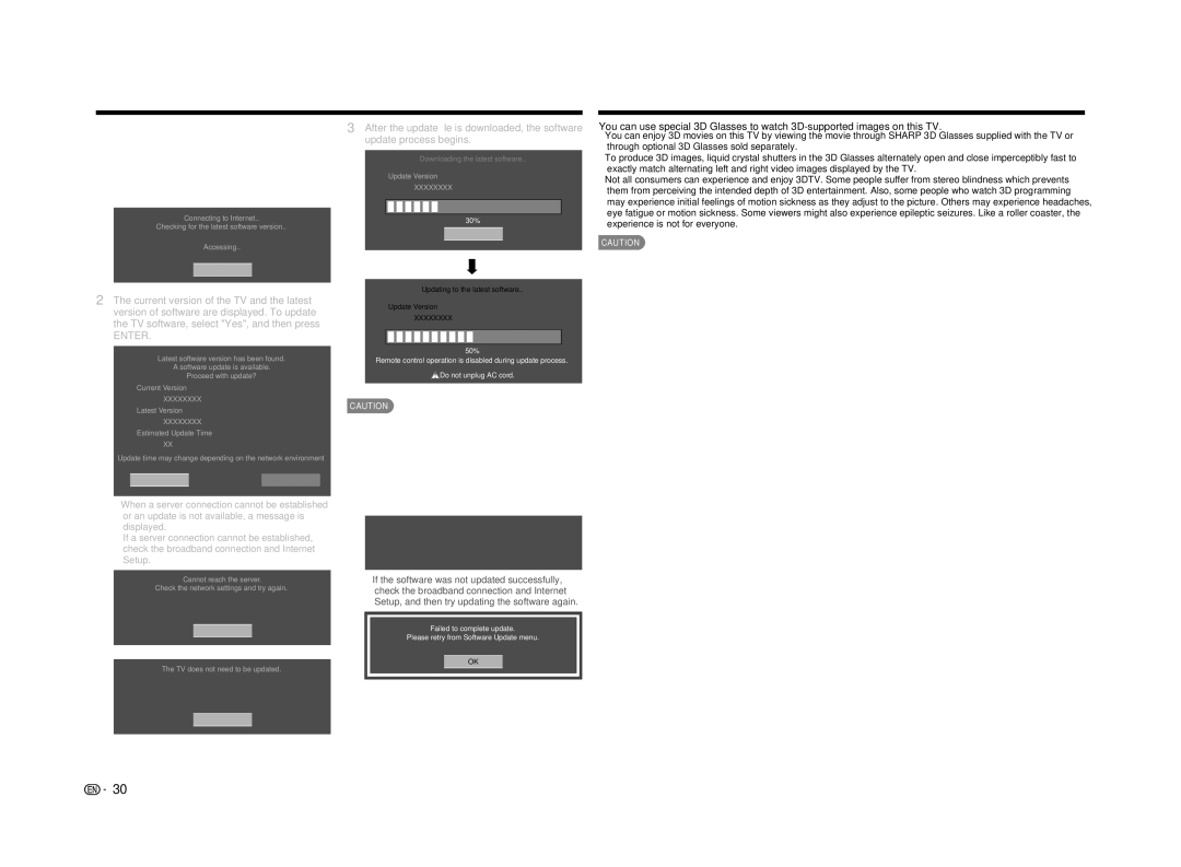 Sharp LC-60LE650U operation manual Xxxxxxxx 