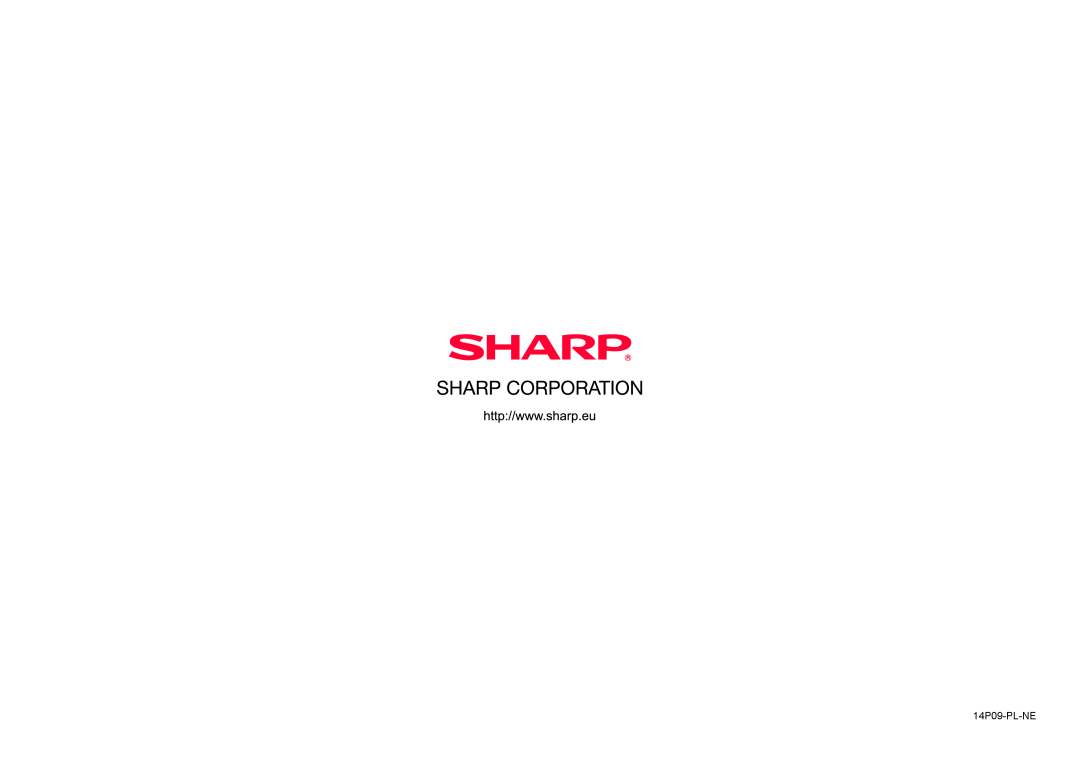 Sharp LC-70UHD80R, LC-60UHD80R operation manual 14P09-PL-NE 