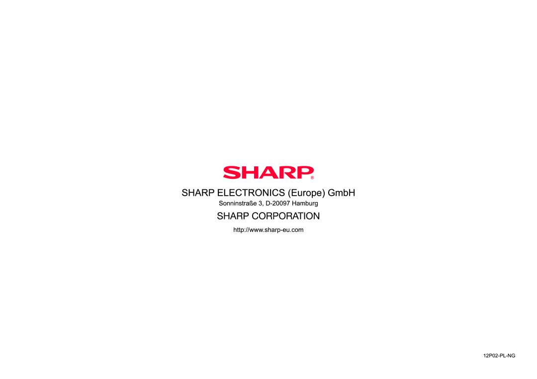 Sharp LC-70LE740E, LC-70LE740RU, LC-70LE741E, LC-60LE740E, LC-70LE741S, LC-60LE740RU, LC-60LE741S, LC-60LE741E operation manual 