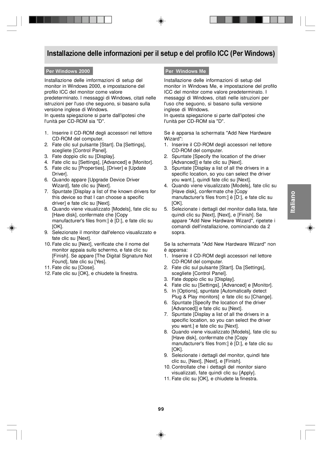 Sharp LL-T17D4, LL-T17A4 operation manual Per Windows Per Windows Me 