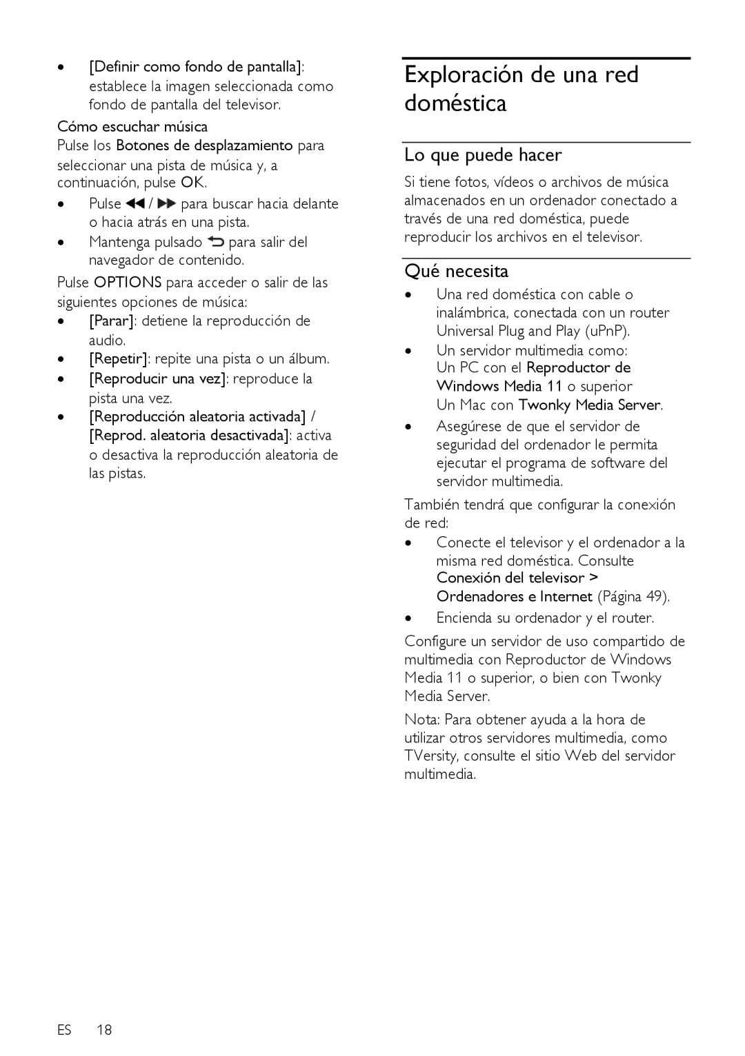 Sharp LU632E manual Exploración de una red doméstica, Lo que puede hacer, Qué necesita, ∙ Encienda su ordenador y el router 