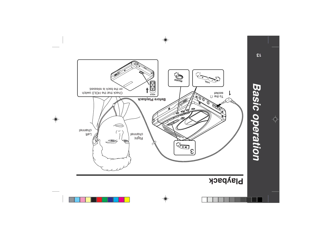 Sharp MD-SR50H operation manual 134, Before Playback 