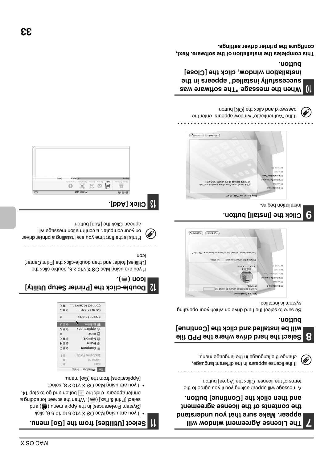 Sharp MX-2301N specifications Add Click, Icon Utility Setup Printer the click-Double, Menu Go the from Utilities Select 