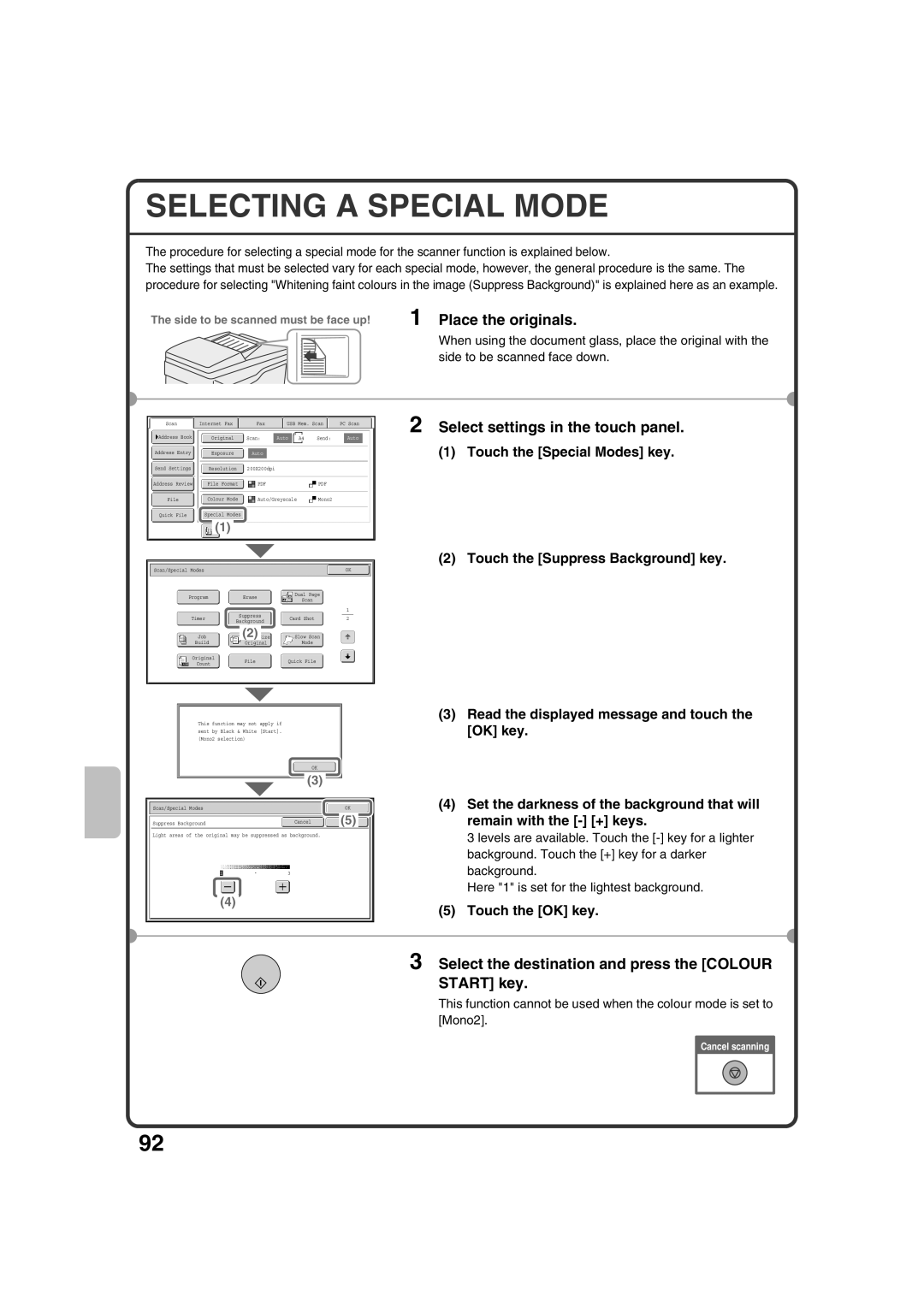 Sharp MX-3100N, MX-2600N quick start File Quick File Original Scan 