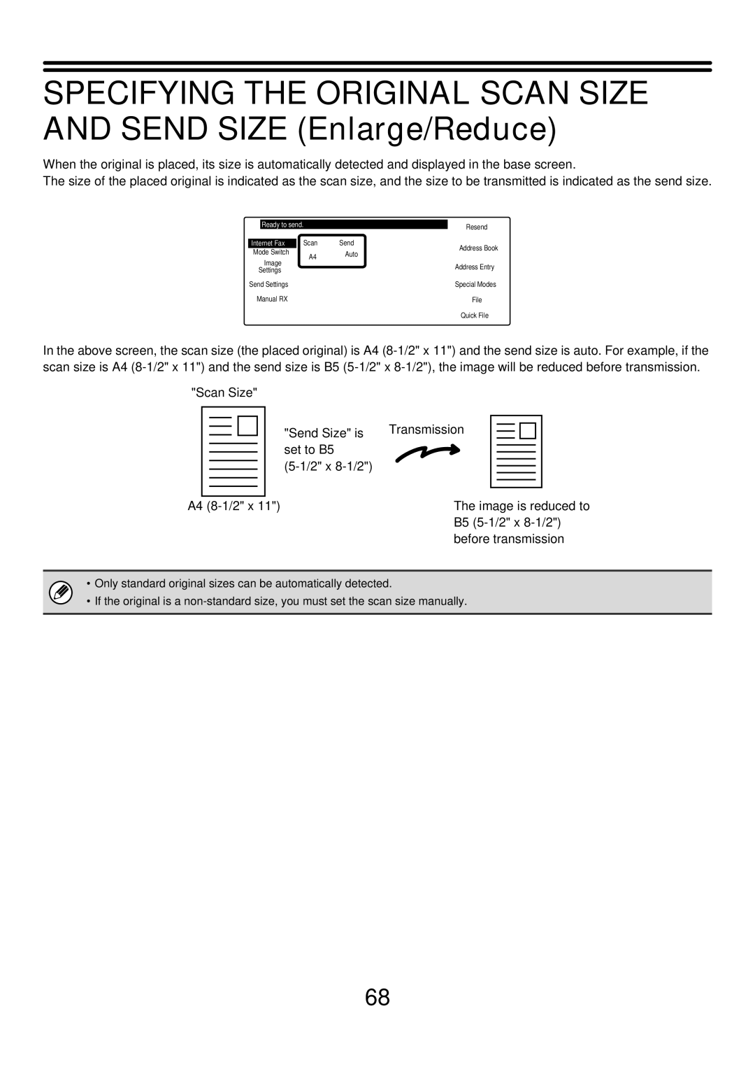 Sharp MX-2700G, MX-4501N, MX-2700N, MX-2300G, MX-3501N, MX-2300N, MX-3500N, MX-4500N manual Image Address Entry Settings 