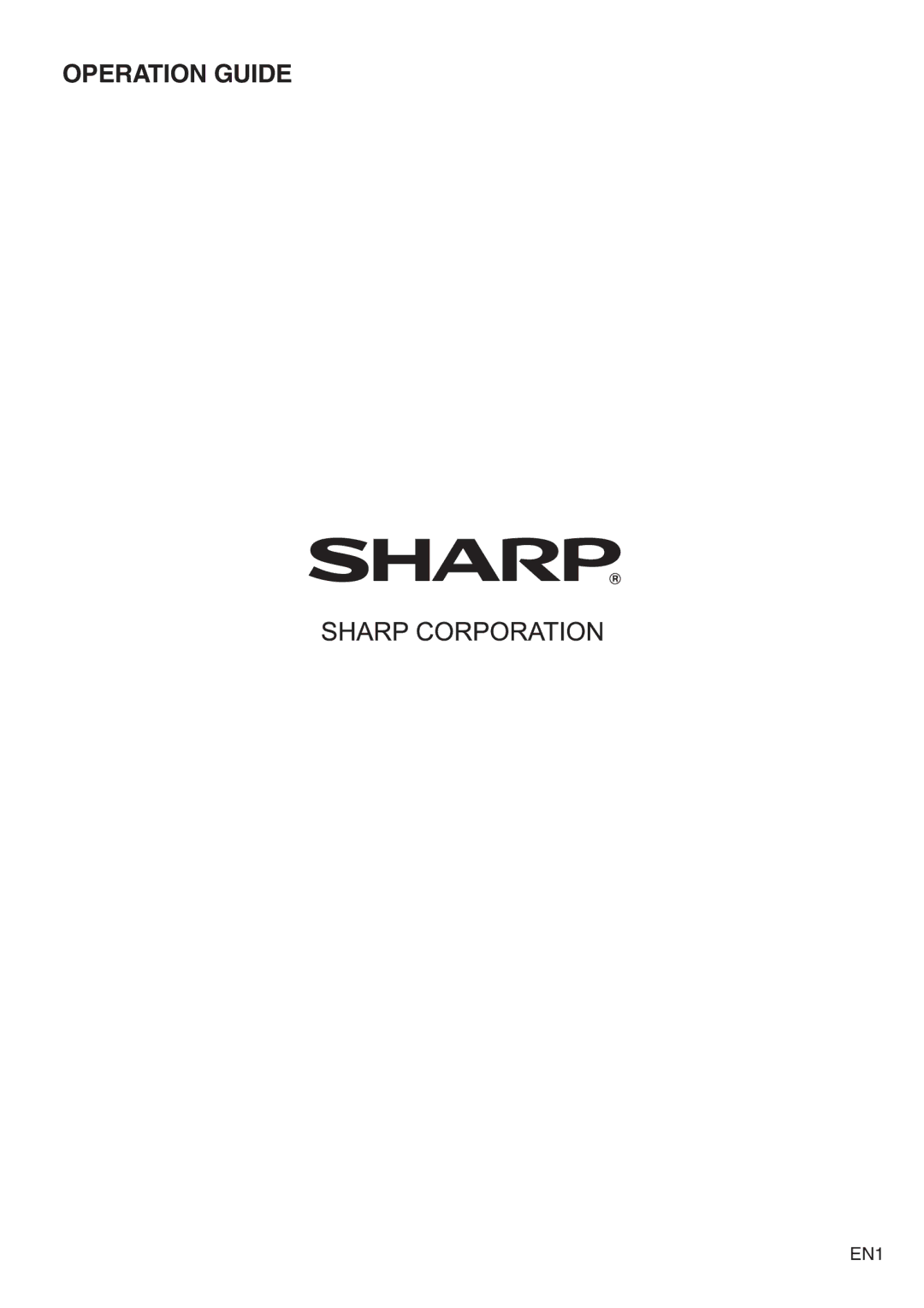 Sharp MX-B200 manual EN1 